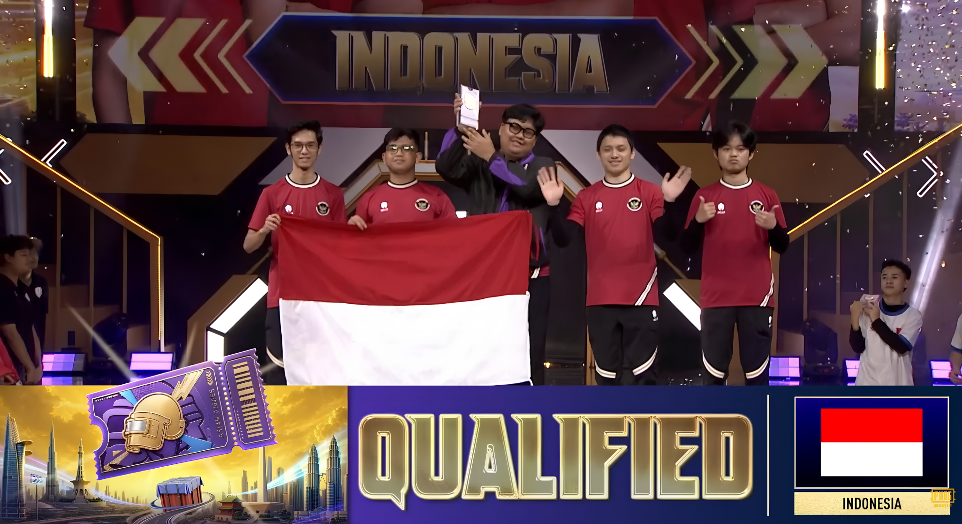 Timnas PUBG Mobile Indonesia Asian Games